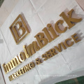 Metal Wall Letters Gold 3d Signs Small Metal Alphabet Letters Logo Business